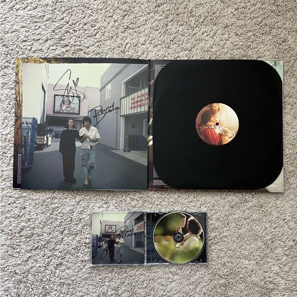 SELENA GOMEZ BENNY BLANCO I Said I Love You First CD & VINYL AUTOGRAPHED!